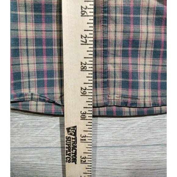 Narragansett Traders Long Sleeve Button Up Plaid Flannel Shirt Mens Extra Large - Picture 5 of 5